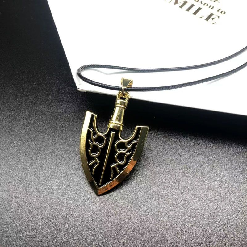 Anime Pendant Necklace - Collier Pendentif Flèche Dorée JoJo's Bizarre