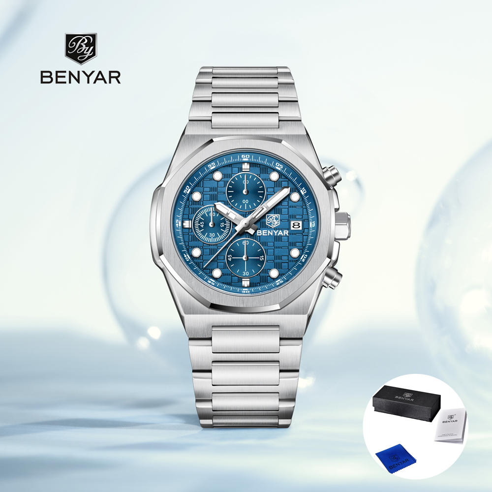 Watch Accessories - BENYAR – montre-bracelet à Quartz pour