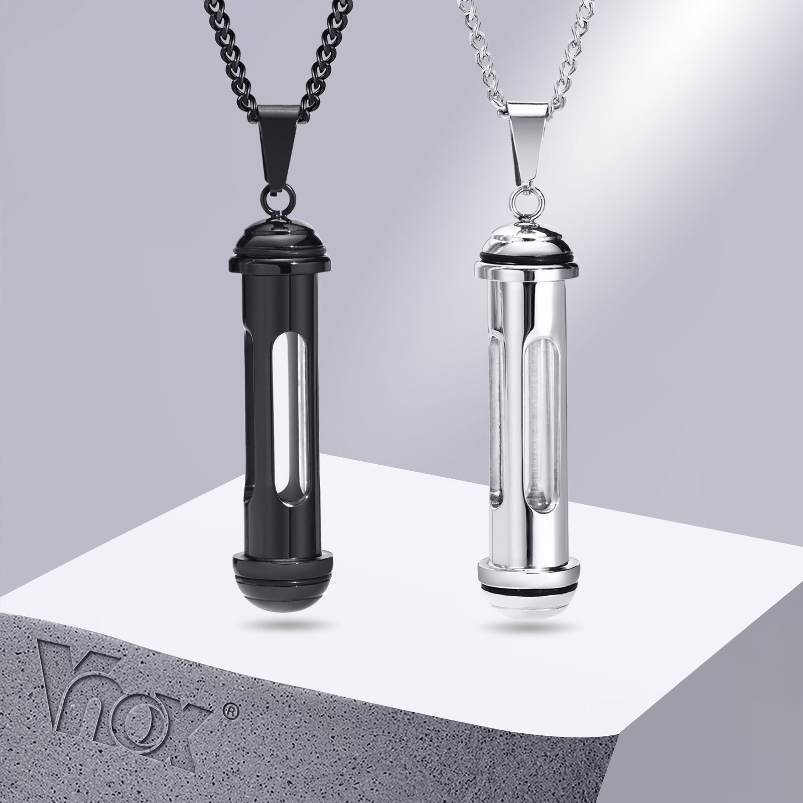 Cuban Link Chain 12Mm - Colliers Vnox en acier inoxydable pour