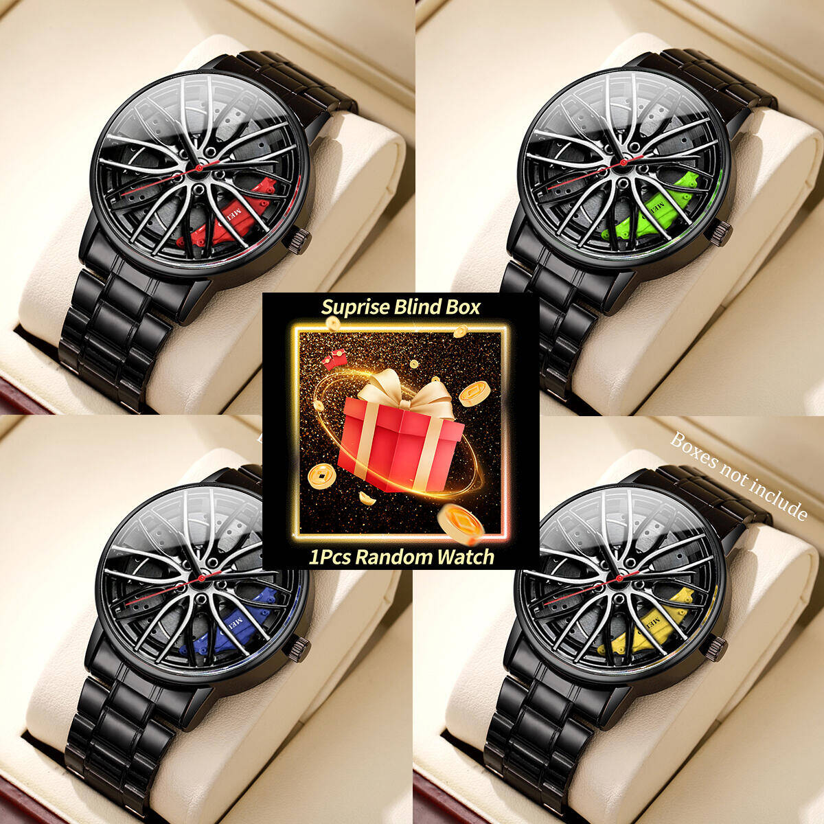 Watch Accessories - Montre mystère Surprise, boîte aveugle, mode