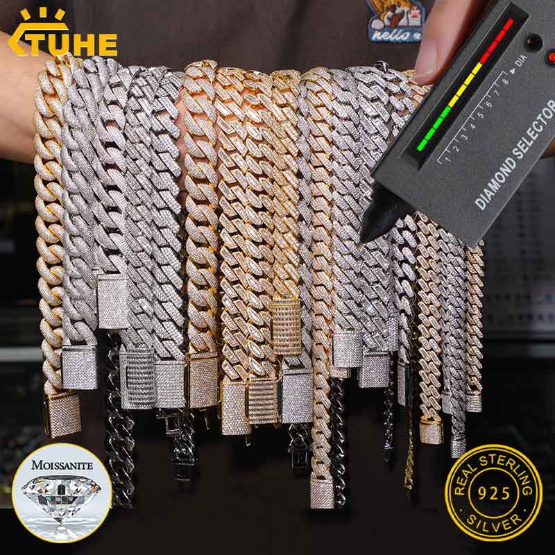 Cuban Link Chain 12Mm - Collier chaîne cubaine unisexe TUHE en
