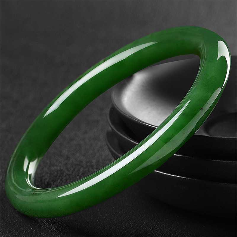 Bracelets - Bracelet rond en jade de Hotan