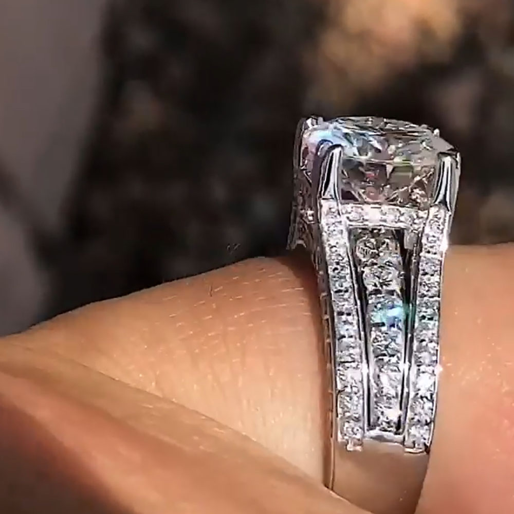 Bague de fiançailles personnal - Moissanite Engagement Ring 1 Carat avis et prix