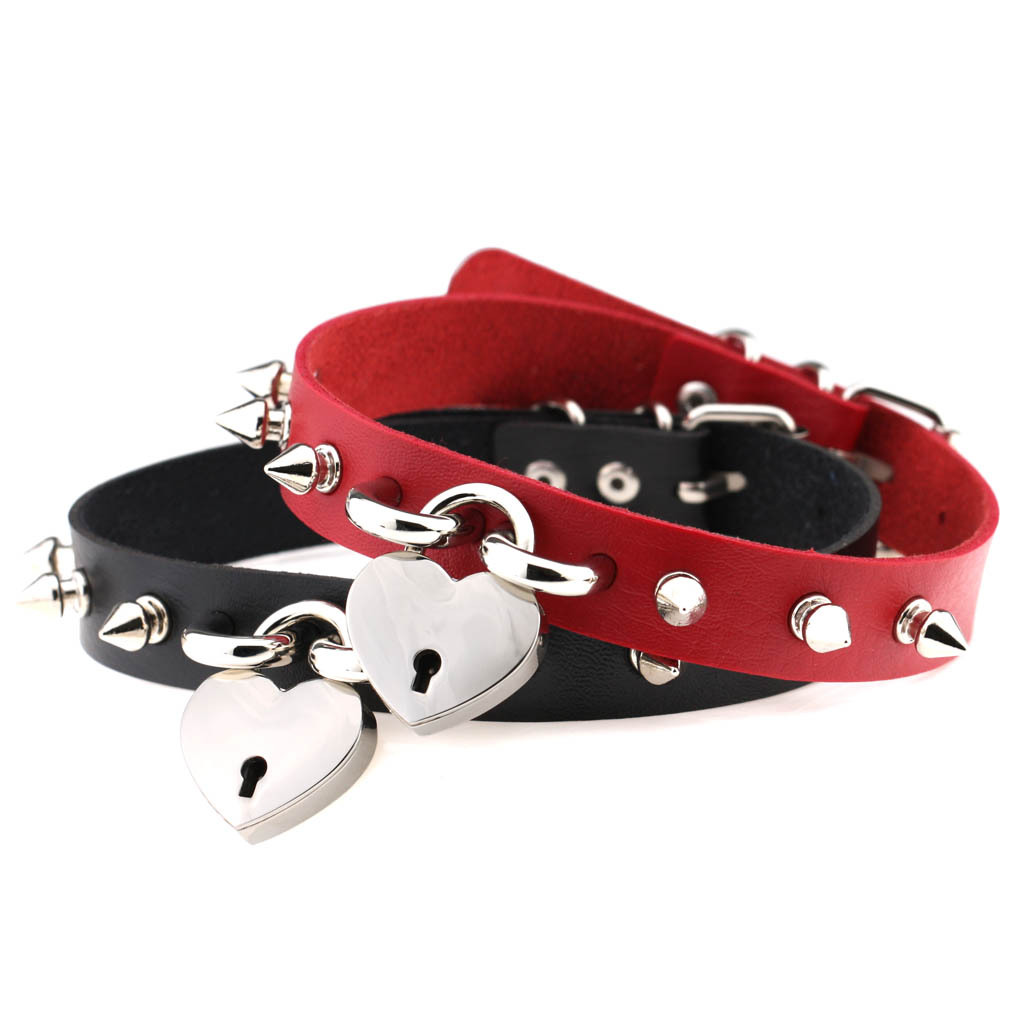 Punk Spike Choker pour femme,  - Goth Punk Spike Choker avis et prix