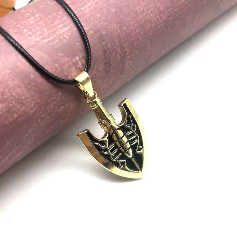 Collier Pendentif Flèche Dorée - Anime Pendant Necklace avis et prix