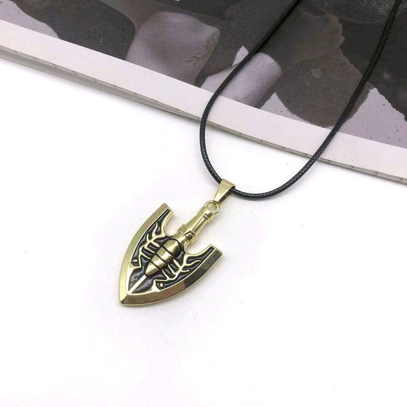 Collier Pendentif Flèche Dorée - Anime Pendant Necklace avis et prix