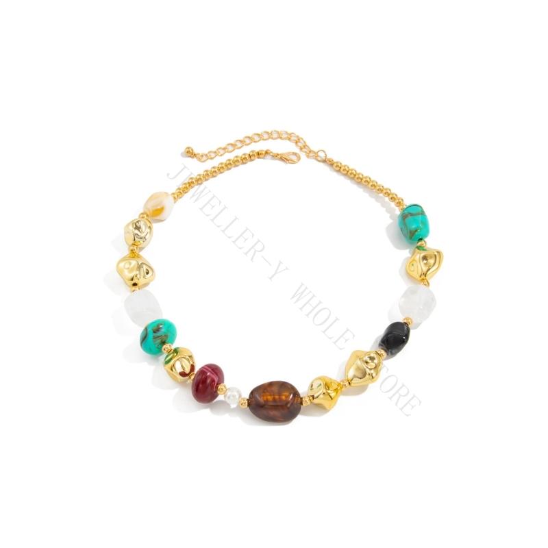 R7UF – collier ras cou en rési - Pearl Choker Necklace Vintage avis et prix