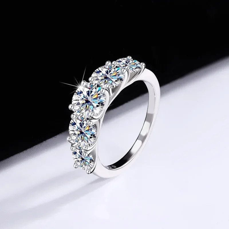 Bague de mariage de luxe en or - Moissanite Engagement Ring 1 Carat avis et prix