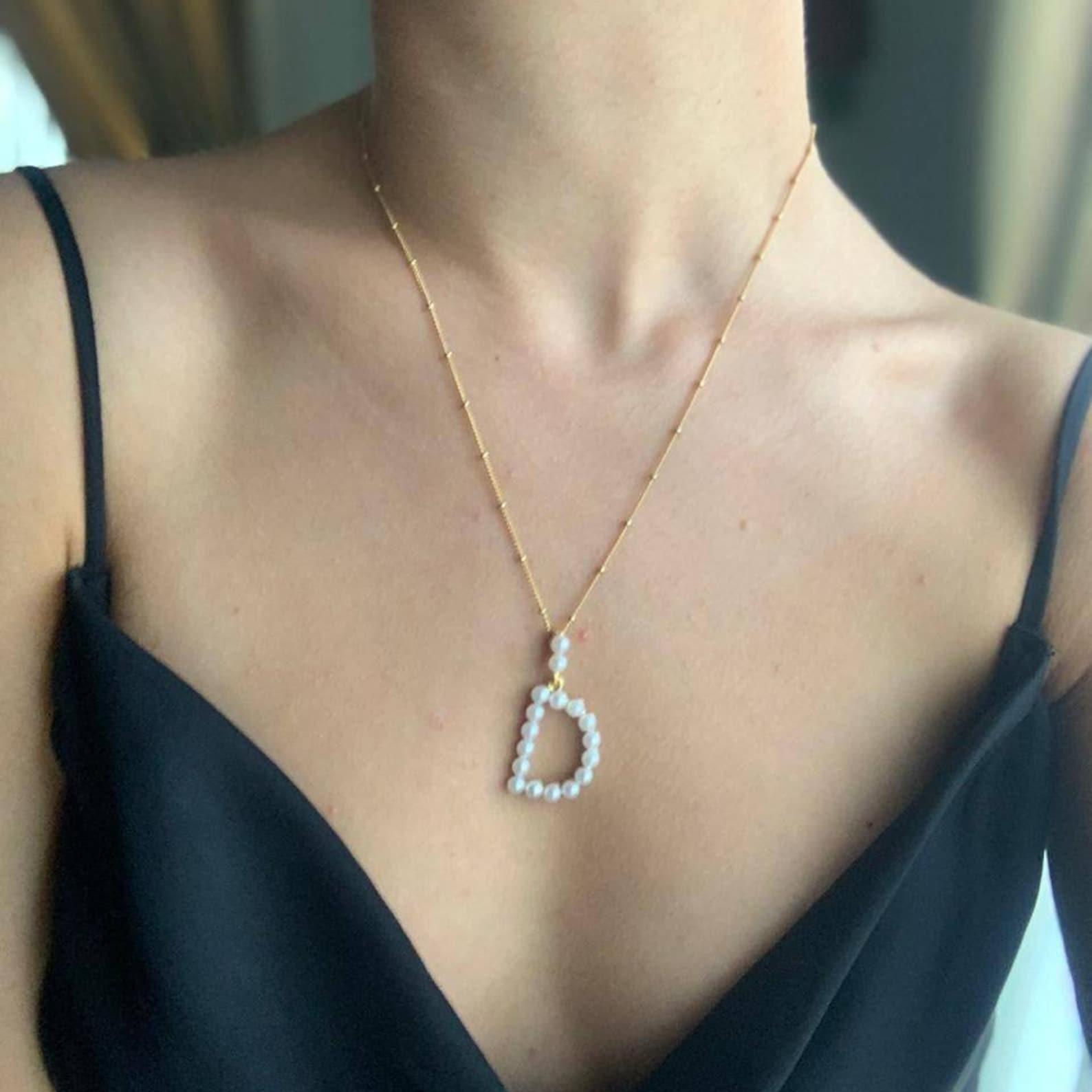Collier monogramme personnalis - Custom Name Necklace Stainless Steel avis et prix