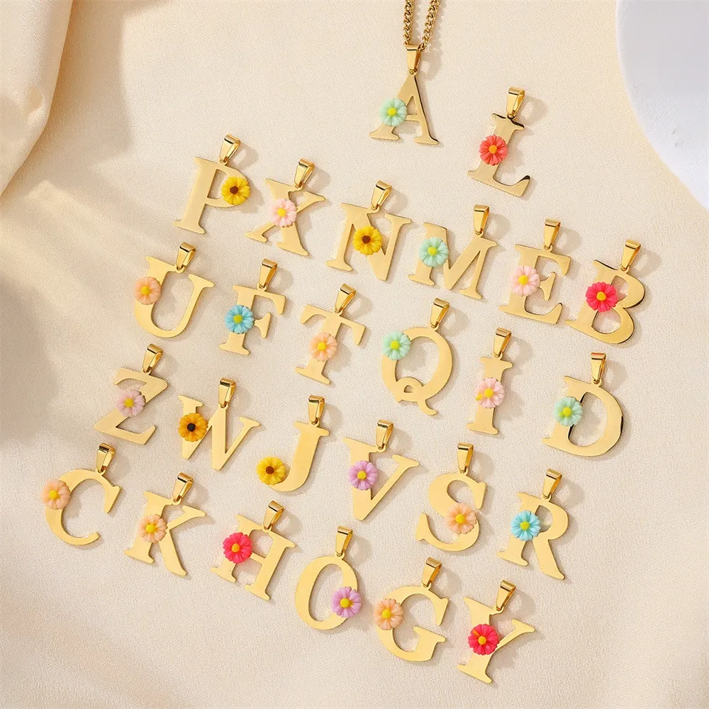 Collier personnalisé avec init - Initial Letter Necklace 18K Gold avis et prix
