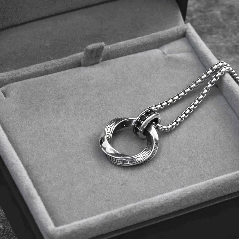 Collier en argent Sterling 925 - 925 Sterling Silver Chain Necklace Men avis et prix