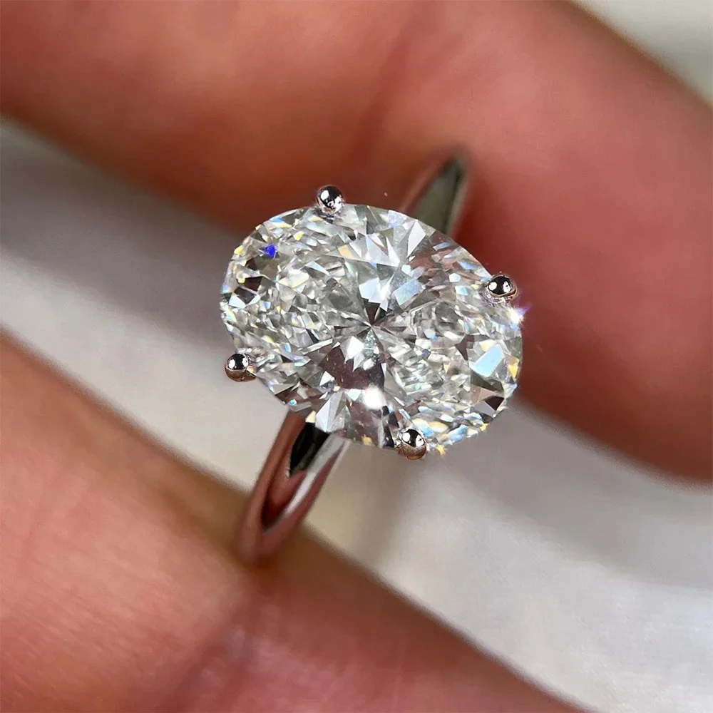 Bagues de fiançailles en Moiss - Moissanite Engagement Ring 1 Carat avis et prix