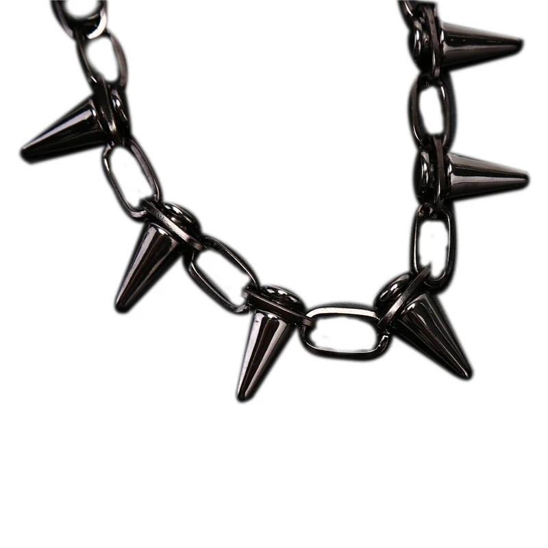 Collier ras du cou Goth Rock B - Goth Punk Spike Choker avis et prix