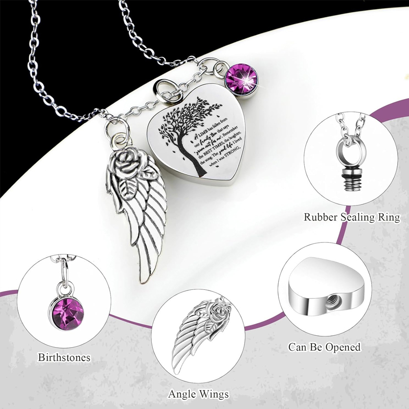 Collier d'urne 3 Styles pour c - Heart Locket Necklace Photo avis et prix