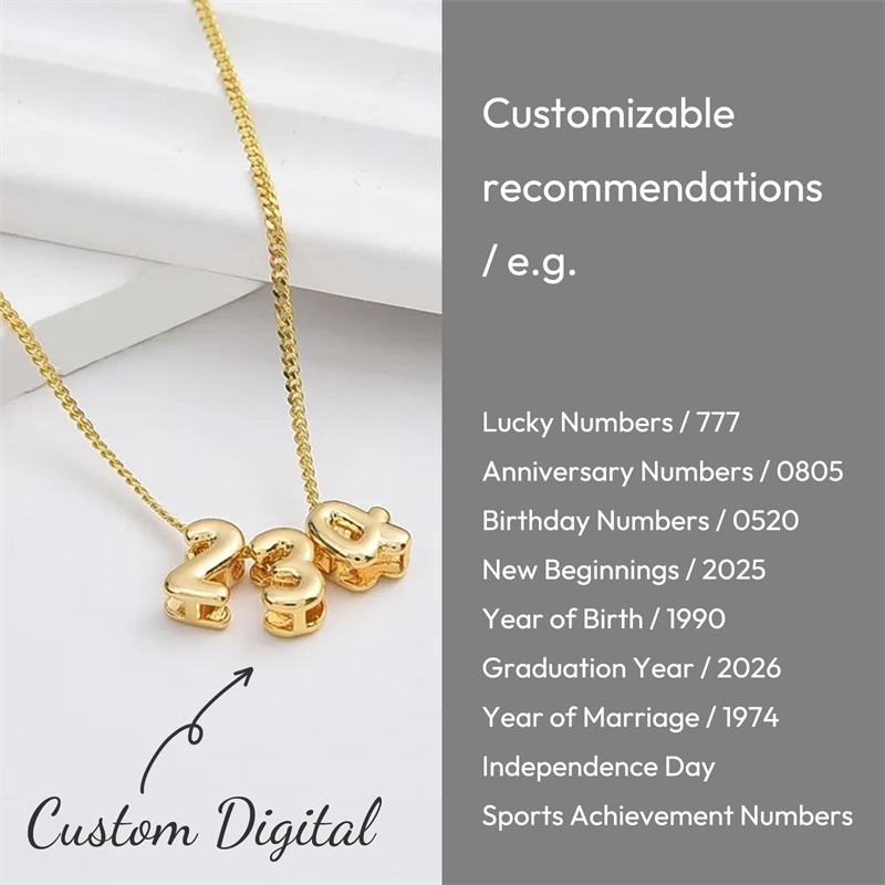 Collier personnalisé en lettre - Initial Letter Necklace 18K Gold avis et prix