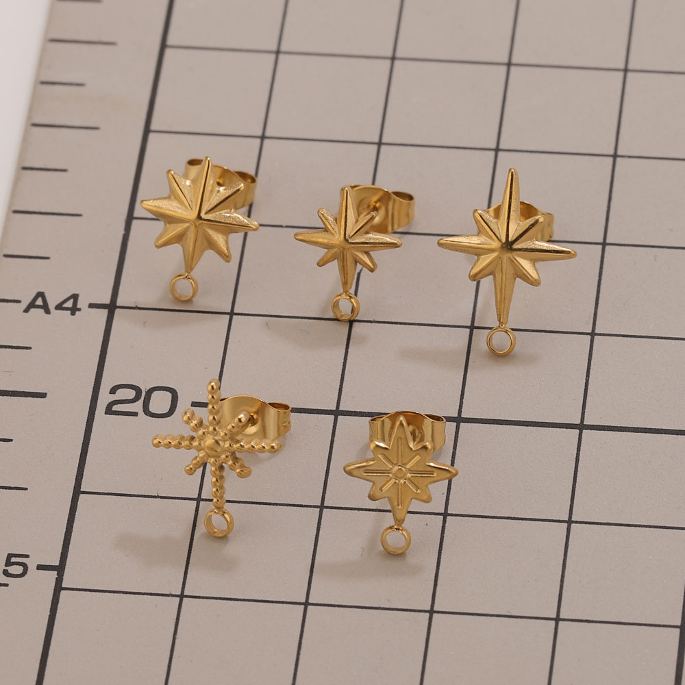 6 pièces Clous d'oreilles étoi - Body Jewelry avis et prix
