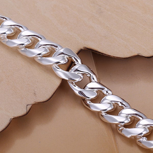 Collier classique en argent St - 925 Sterling Silver Chain Necklace Men avis et prix