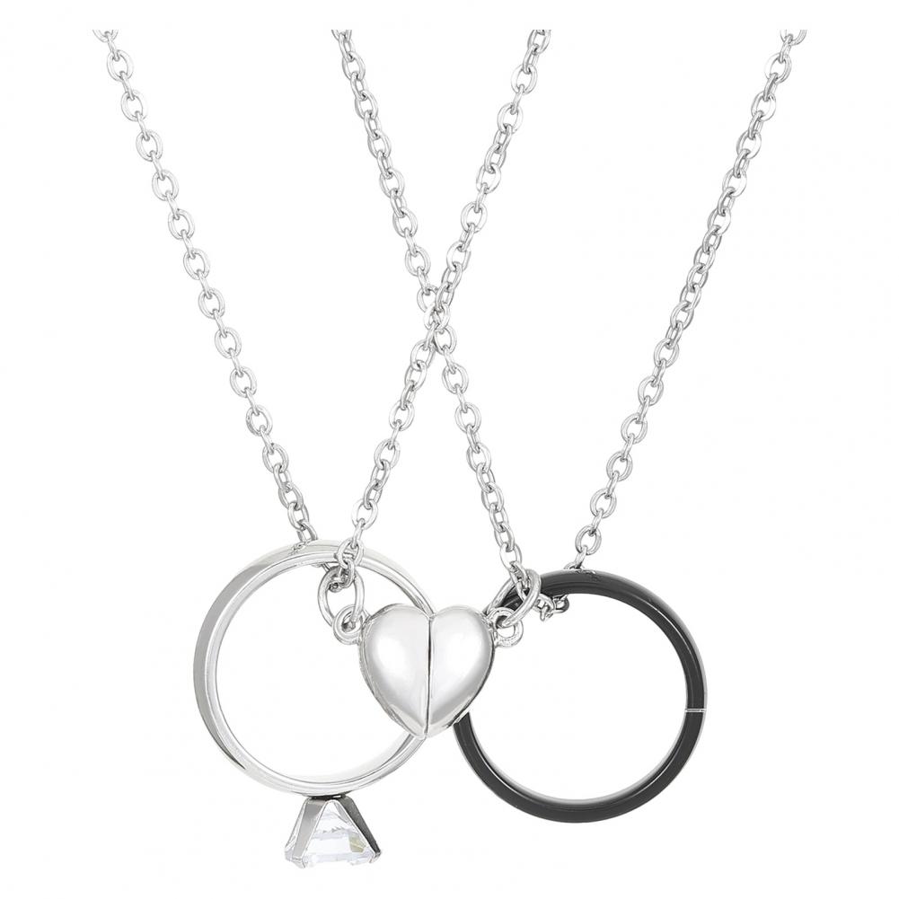 Ensemble de colliers magnétiqu - Magnetic Couple Matching Necklaces avis et prix