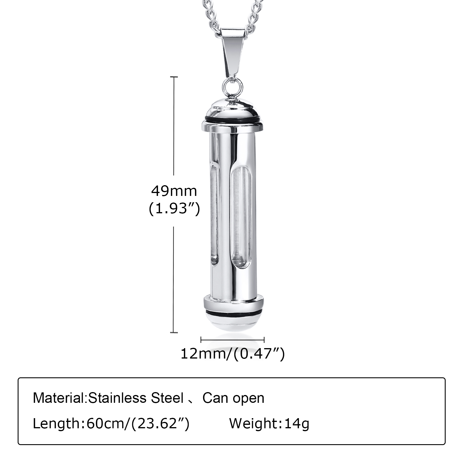 Colliers Vnox en acier inoxyda - Cuban Link Chain 12Mm avis et prix