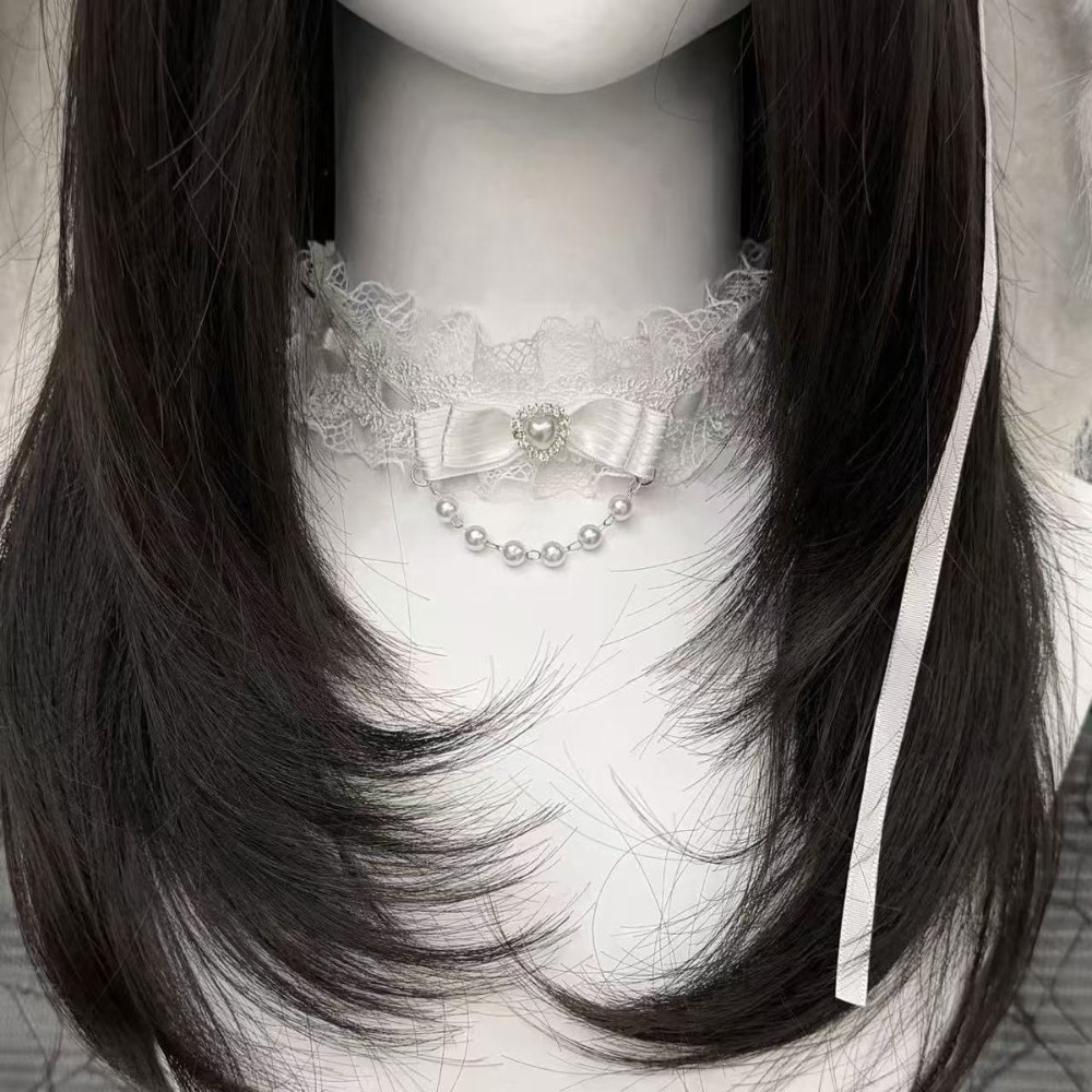 Collier ras du cou tendance en - Pearl Choker Necklace Vintage avis et prix