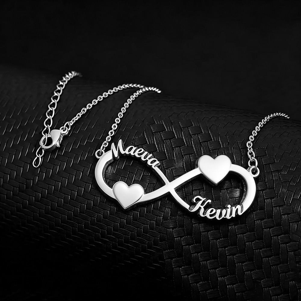 Collier avec nom personnalisé, - Custom Name Necklace Stainless Steel avis et prix