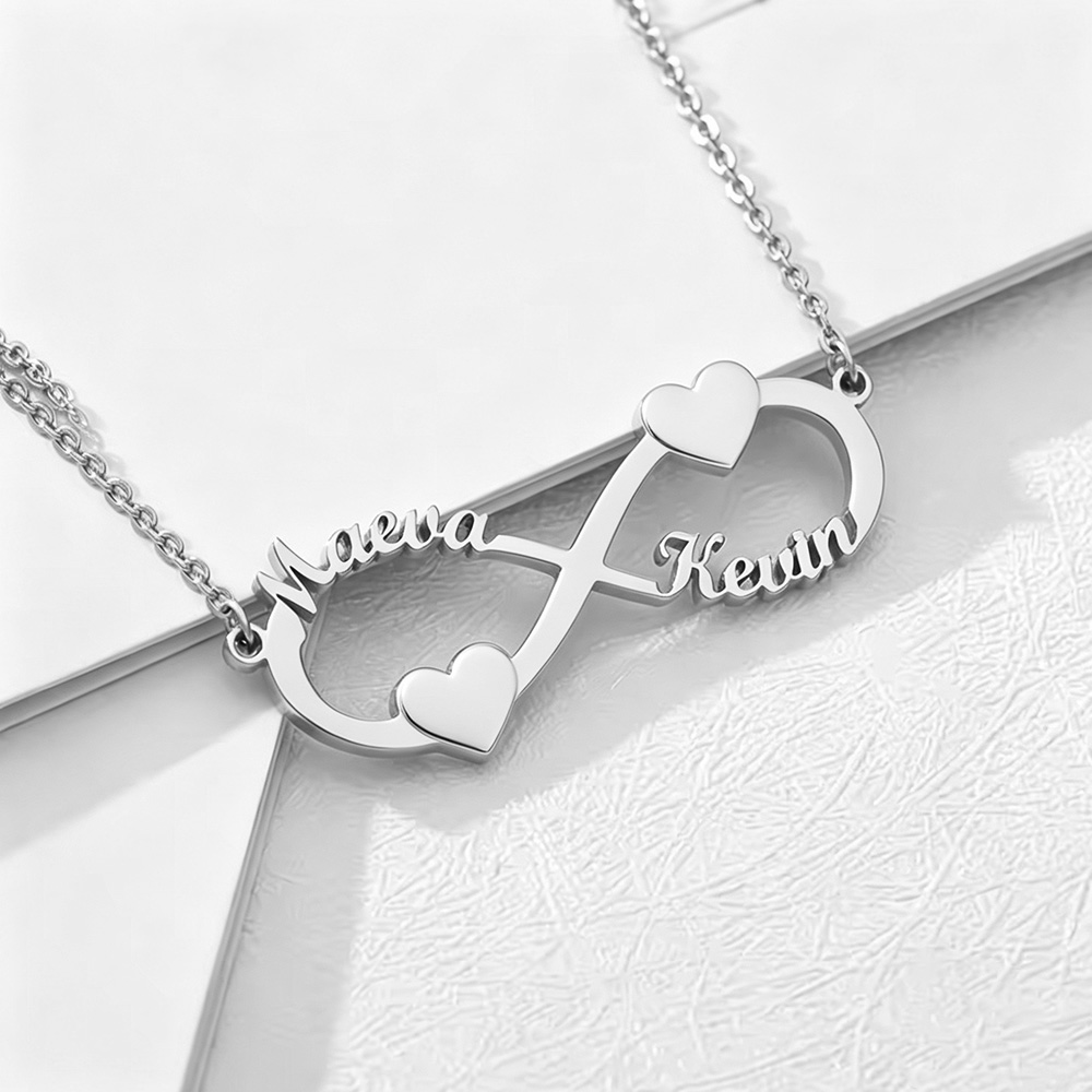 Collier avec nom personnalisé, - Custom Name Necklace Stainless Steel avis et prix