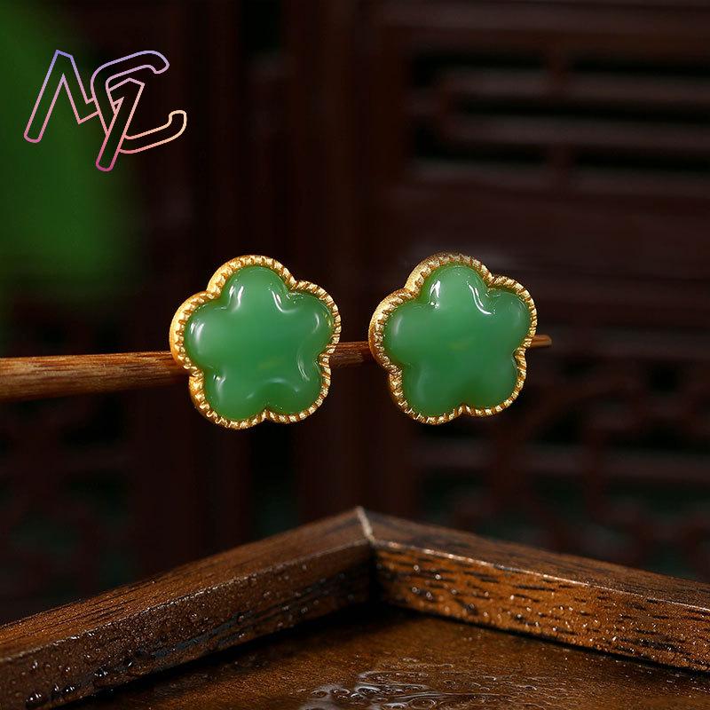 Boucles d'oreilles trèfle en J - Earrings avis et prix