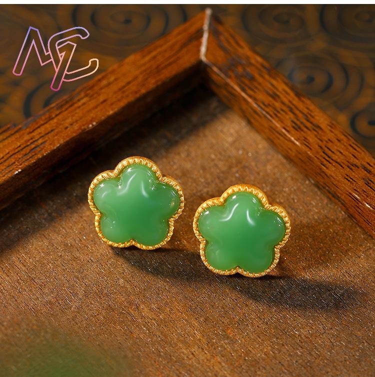 Boucles d'oreilles trèfle en J - Earrings avis et prix