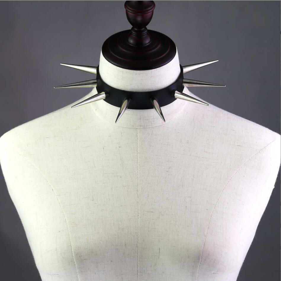 Emo Spike – collier ras du cou - Goth Punk Spike Choker avis et prix