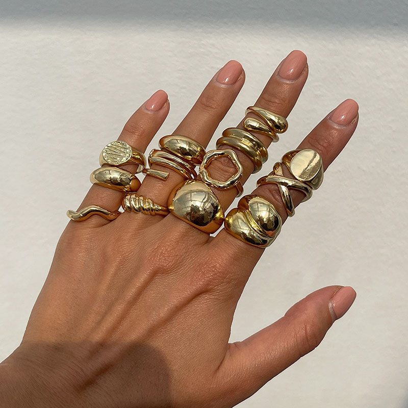 Bagues en métal Vintage pour f - Vintage Punk Knuckle Rings Set avis et prix