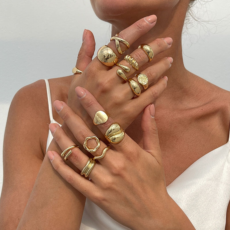 Bagues en métal Vintage pour f - Vintage Punk Knuckle Rings Set avis et prix