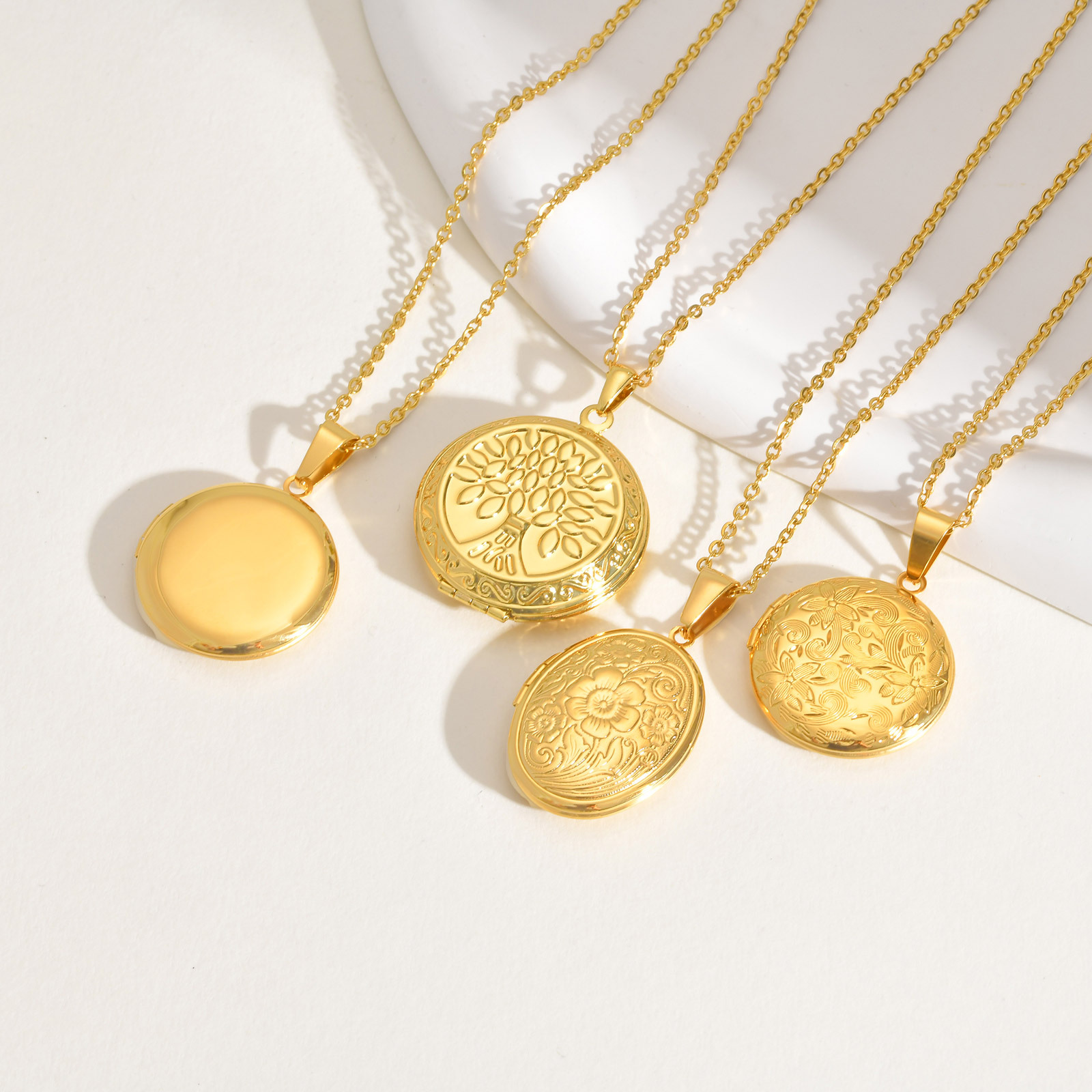 Vnox – colliers avec pendentif - Heart Locket Necklace Photo avis et prix