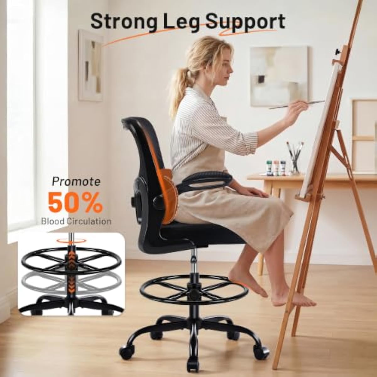 Chaise de dessinateur ergonomi - Rings avis et prix