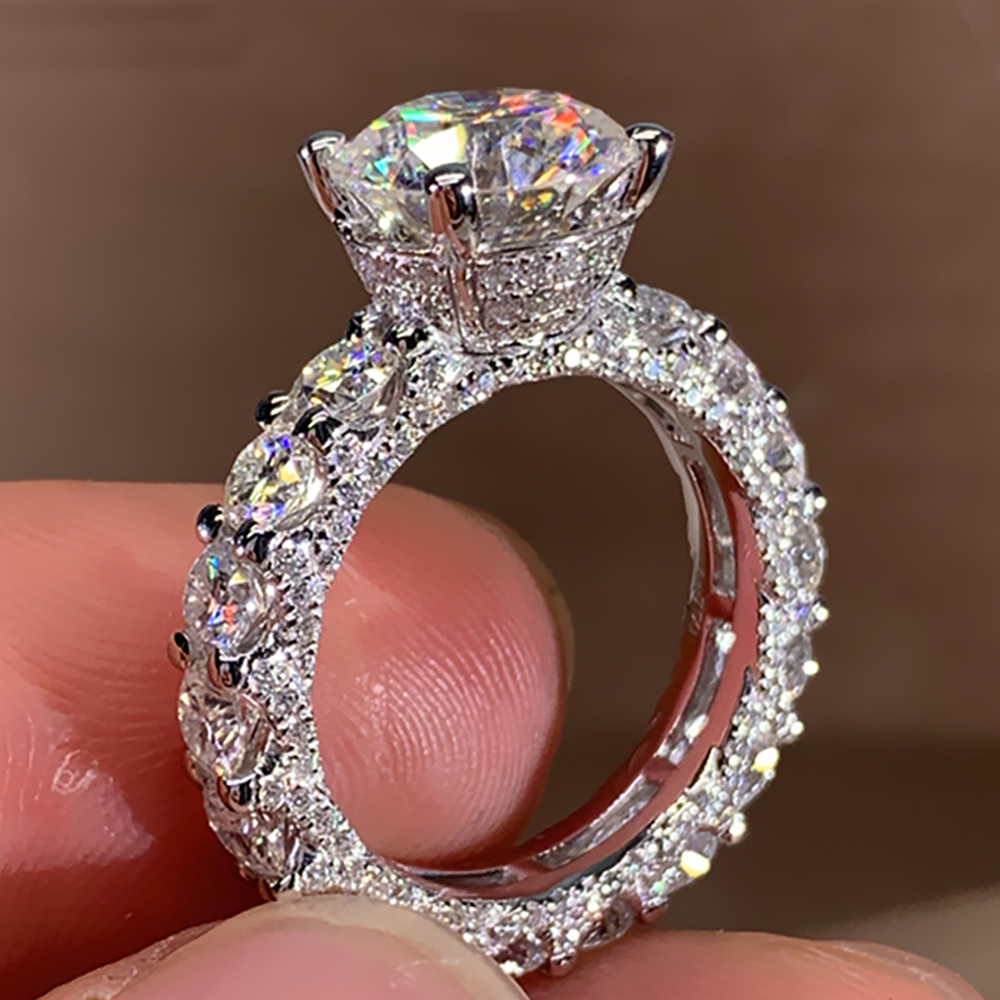 Bague de fiançailles et de mar - Moissanite Engagement Ring 1 Carat avis et prix