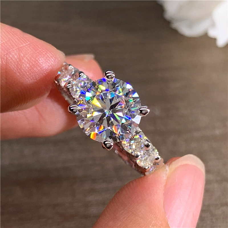 Bague de fiançailles et de mar - Moissanite Engagement Ring 1 Carat avis et prix