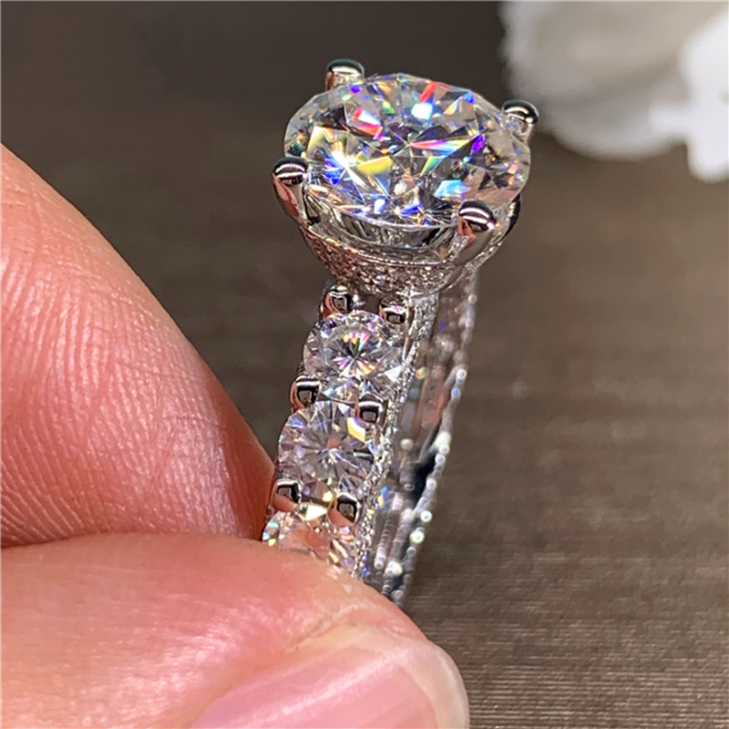 Bague de fiançailles et de mar - Moissanite Engagement Ring 1 Carat avis et prix