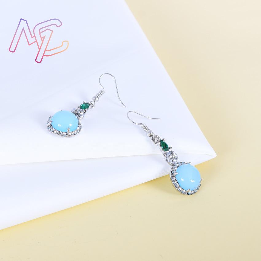 Boucles d'oreilles en Jade nat - Earrings avis et prix