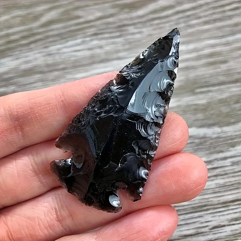 1 pendentif flèche obsidienne  - Crystal Pendant Necklace Natural Stone avis et prix