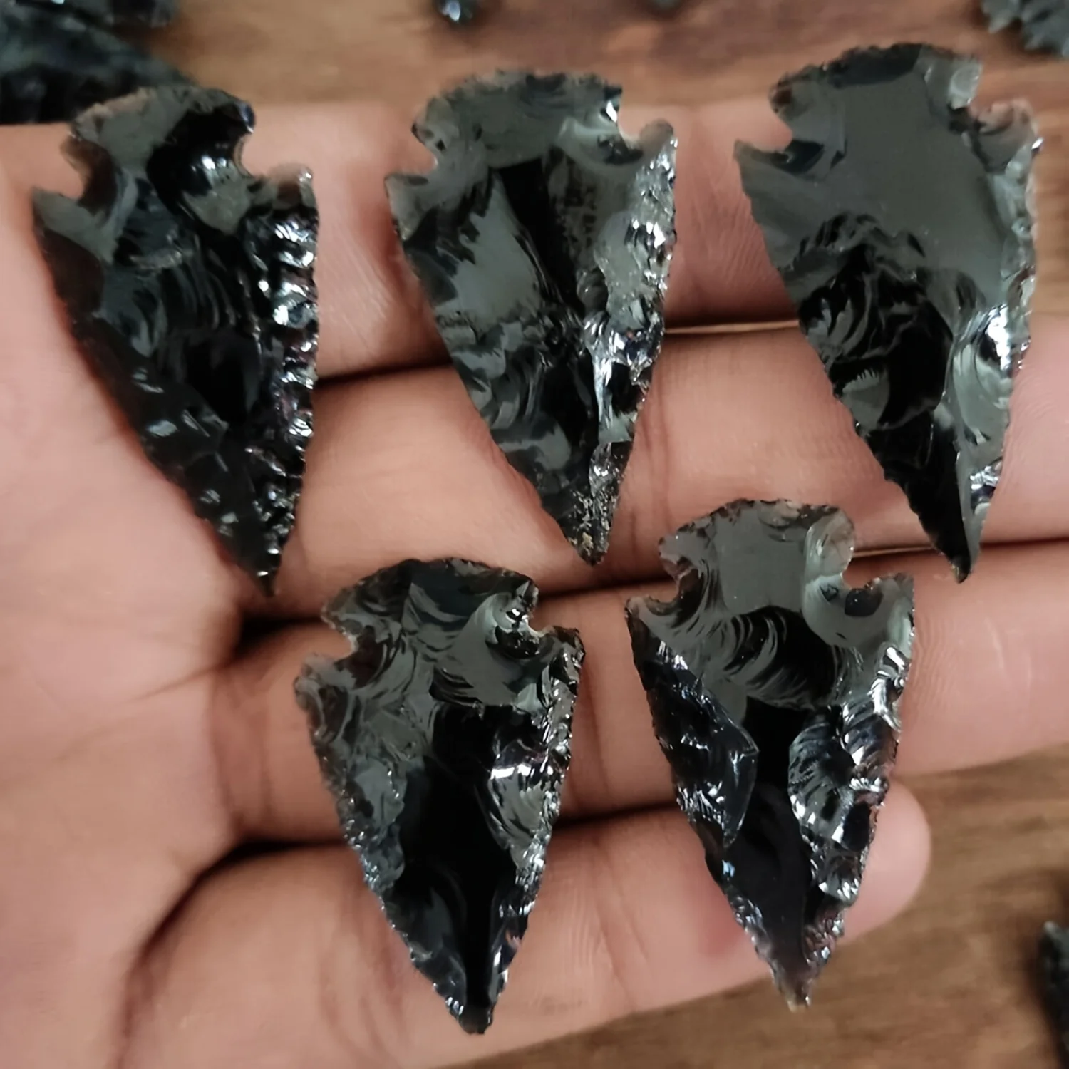 1 pendentif flèche obsidienne  - Crystal Pendant Necklace Natural Stone avis et prix