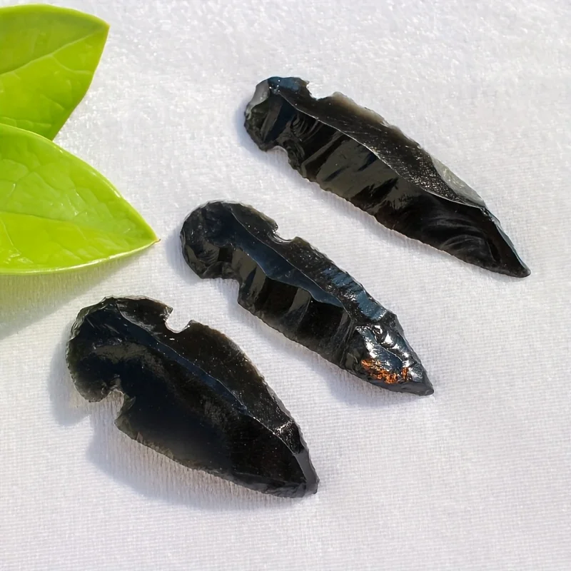 1 pendentif flèche obsidienne  - Crystal Pendant Necklace Natural Stone avis et prix