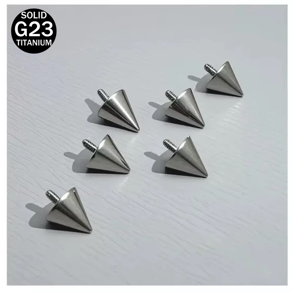10/20pcs G23 Titanium Ear Stud - Body Jewelry avis et prix