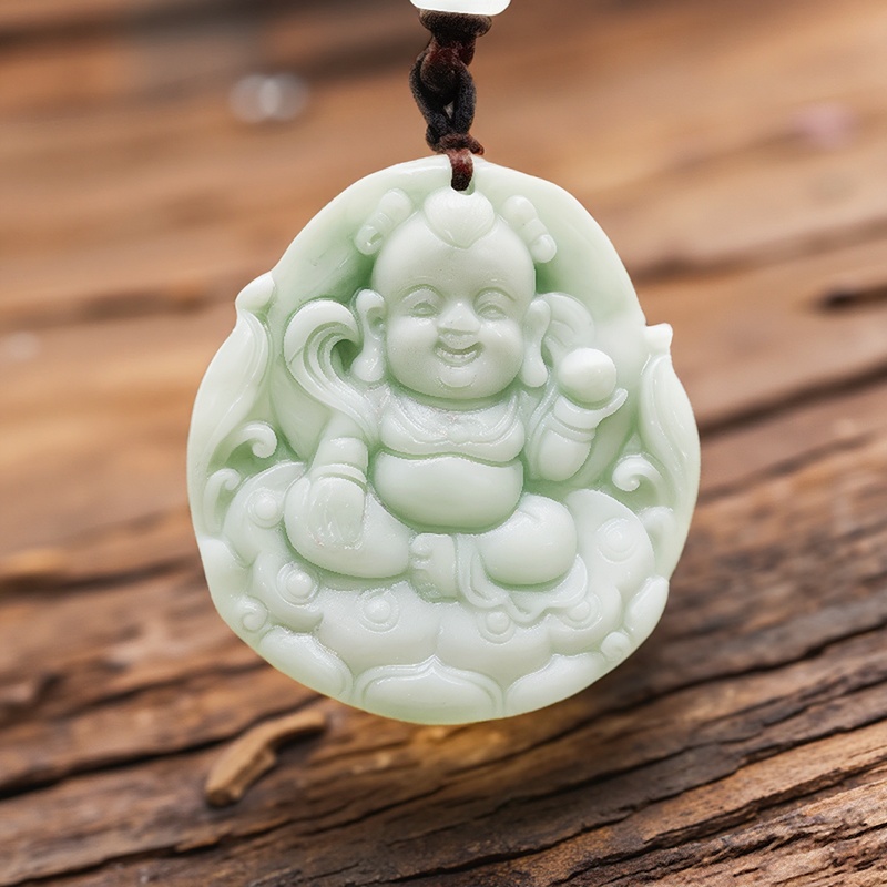 Collier pendentif Nezha en Jad - Necklaces avis et prix