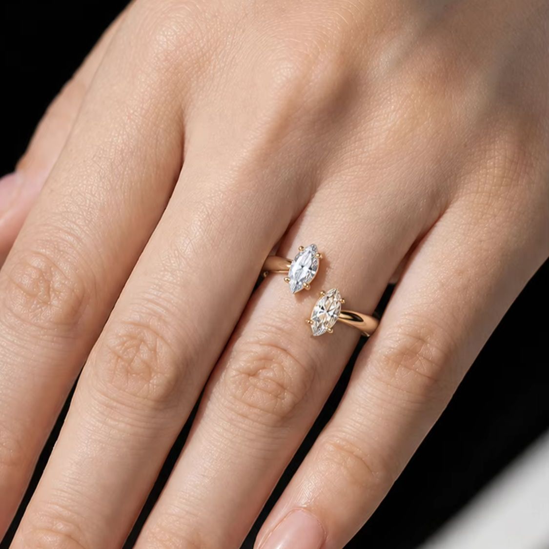 Une bague en argent sterling 9 - Moissanite Engagement Ring 1 Carat avis et prix