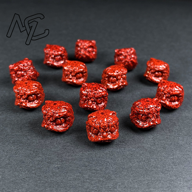 10 perles de cristal de cinabr - Earrings avis et prix