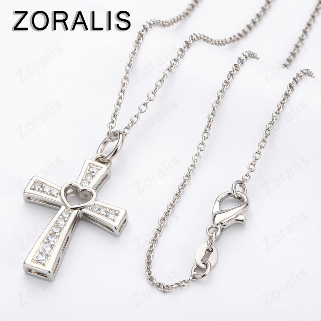 Collier avec pendentif en form - Cross Pendant Necklace Gold avis et prix