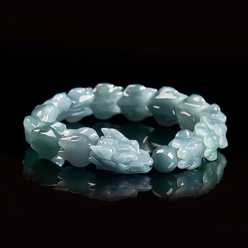 Bracelet Dragon en Jadeite Bir - Bracelets avis et prix