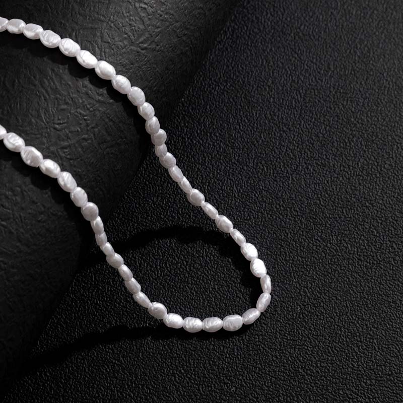 Collier ras du cou en perles v - Pearl Choker Necklace Vintage avis et prix