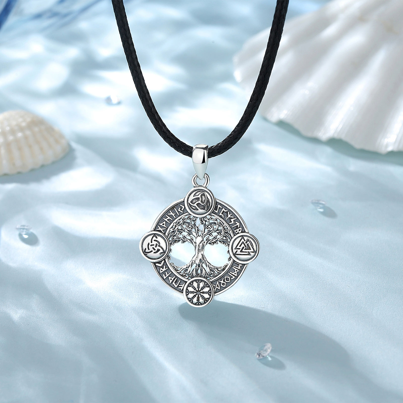 Eudora 925 argent Sterling arb - 925 Sterling Silver Chain Necklace Men avis et prix