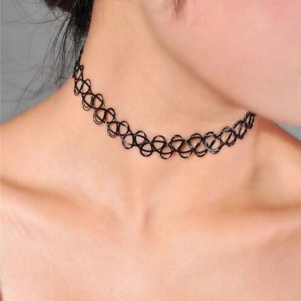 Collier en fil de poisson tres - Pearl Choker Necklace Vintage avis et prix