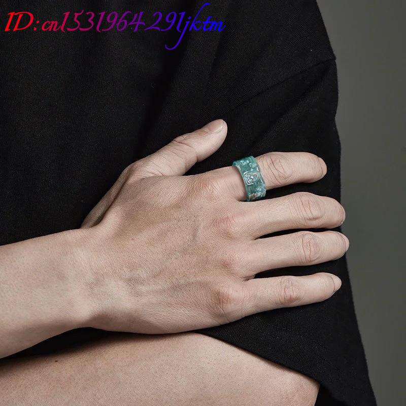 Bague Bouddha en Jadeite Natur - Rings avis et prix